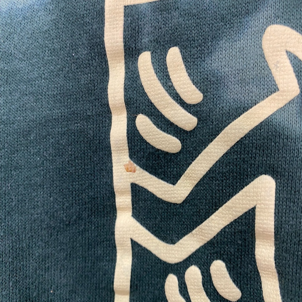 Keith Haring Green Graphic Sweatshirt - Picture 6 of 11